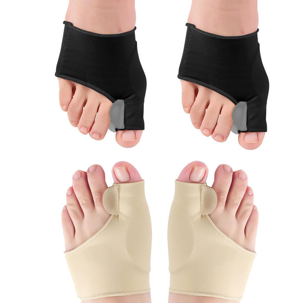 FONGDY2 Pairs Bunion Corrector For Women And Men,Bunion Relief Protector Sleeve Sock,Toe Separators