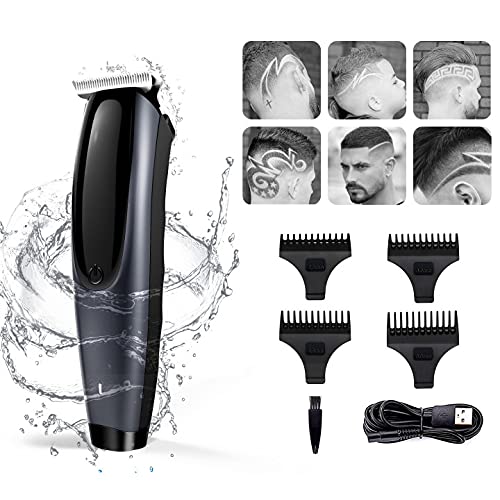 TOGETOP-Cortapelos-Recortadora-de-barba-Electrico-inalambrico-Maquina-Recortadora-de-Barba-y-Cortapelos-para-Hombre-Cara-y-Cabeza-Accesorios-para-Nariz-y-Orejas-Impermeable-Bateria-Larga-2-Horas