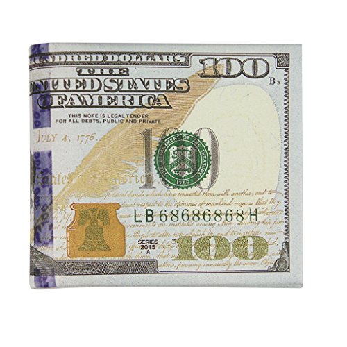 Men's US Dollar Bill Wallet Billfold PU Leather Money Coin Purse Card Case Holder2