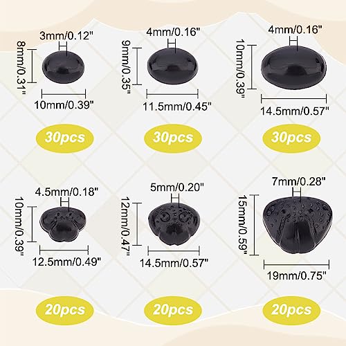 PH PandaHall Schnappverschlüsse Set - 150 Teile In 5 Größen | 304 Edelstahl Roségold Für Schmuckherstellung