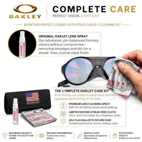 Image of Oakley CLIFDEN OO9440 Round Shape Sunglasses With Official Eyewear Kit | Men's Sunglasses