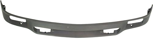 Miniatura 5 de FITRITE AUTO Parts nueva cenefa inferior delantera para deflector de aire GMC Sierra 1999-2004, texturizado, con agujeros para luz antiniebla