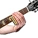 D'Addario Rich Robinson Signature Brass Guitar Slide - Inside Taper for Comfort & Control - Crisp Bright Tone - Slide for Acoustic & Electric Guitar