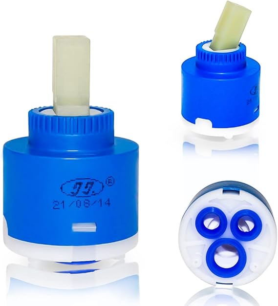 Ceramic Disc Cartridge 40mm Plastic Mixer Tap Cartridges for Bathroom