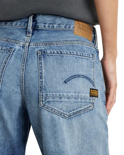 G-STAR Damen Judee Low Waist Loose Jeans Blau (Faded Denali Blue Destroyed D22889-D536-G565) 31W / 32L – Ansicht 6