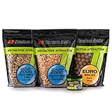 Diferentes variantes de sabor: nueces dulces, vainilla y crema, maíz y tigre.