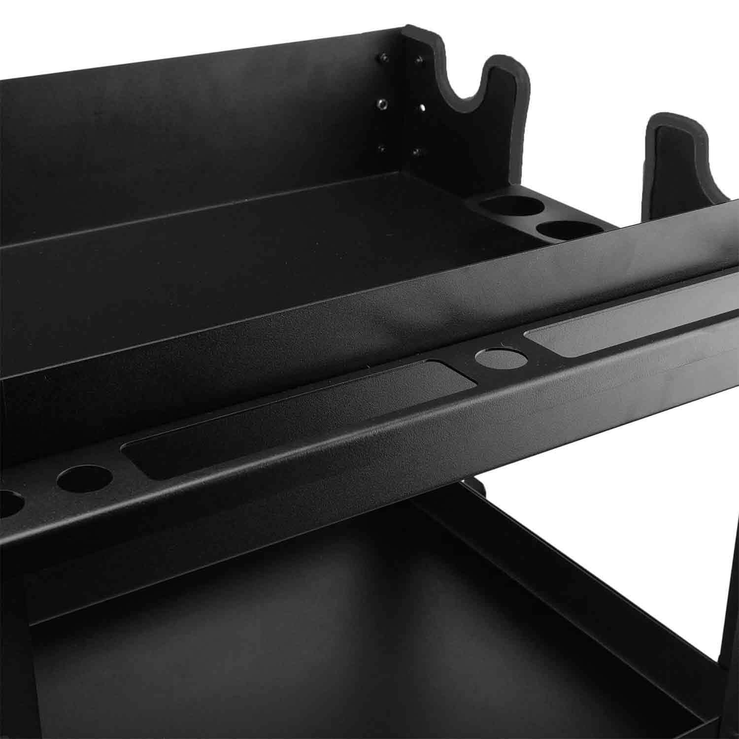 chemicalworkz Premium Detailing Trolley Metall - Werkzeugwagen Werkstattwagen Zubehörwagen Rollwagen
