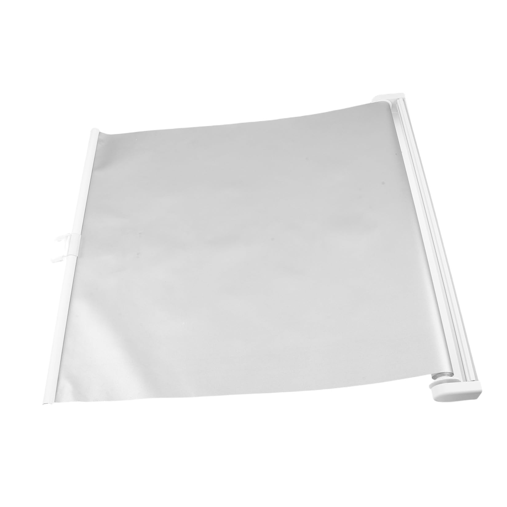 Tenda Rullo Oscurante senza Corda, Tenda Cieca Rullo, Bianca, Poliestere e Metallo, Protezione Uv, Facile Installazione, per Porte e Finestre, Soggiorno e Camera da Letto