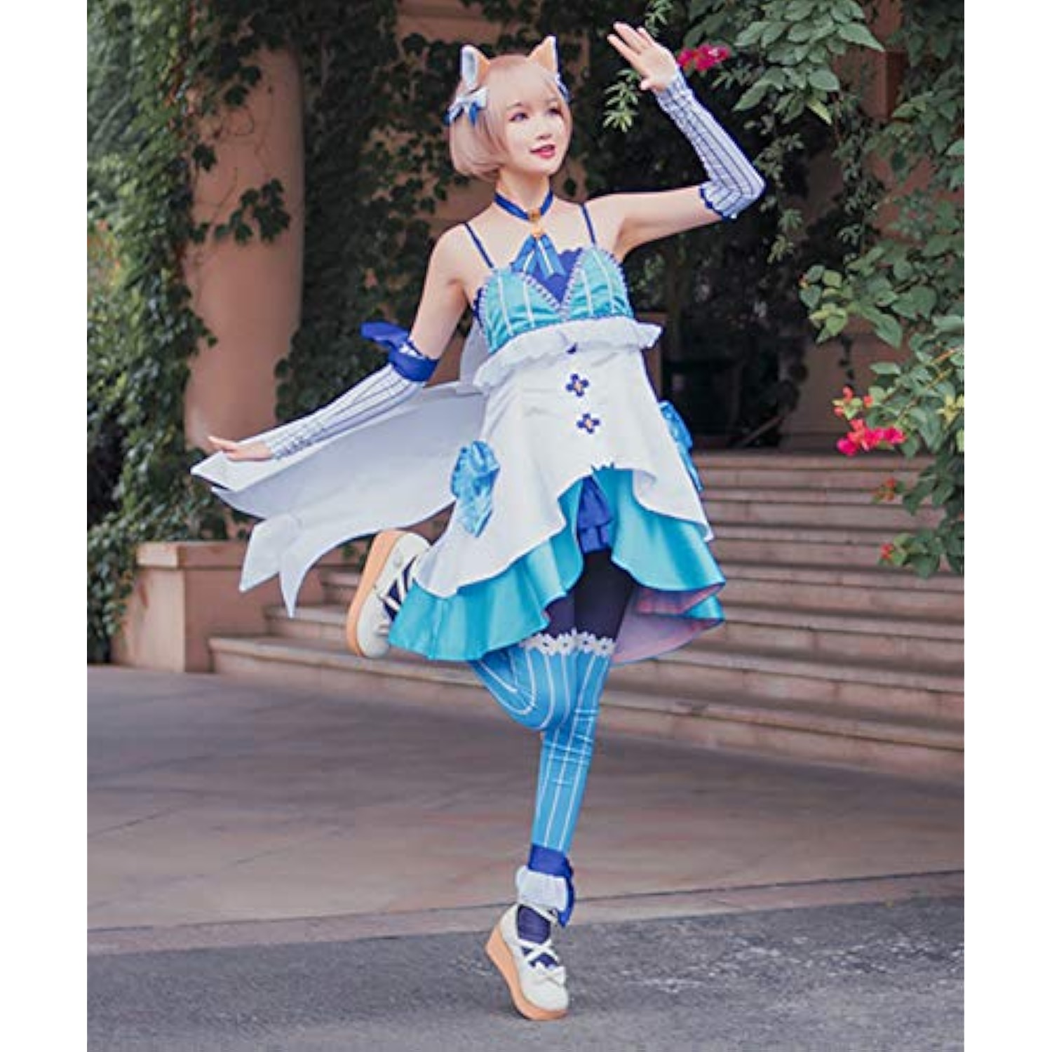 [milky time] ウィッグ付き Re:ゼロから始める異世界生活 フェリス コスプレ リゼロ ハロウィン フェリックス・アーガイル (フェリス) 詳細画像3