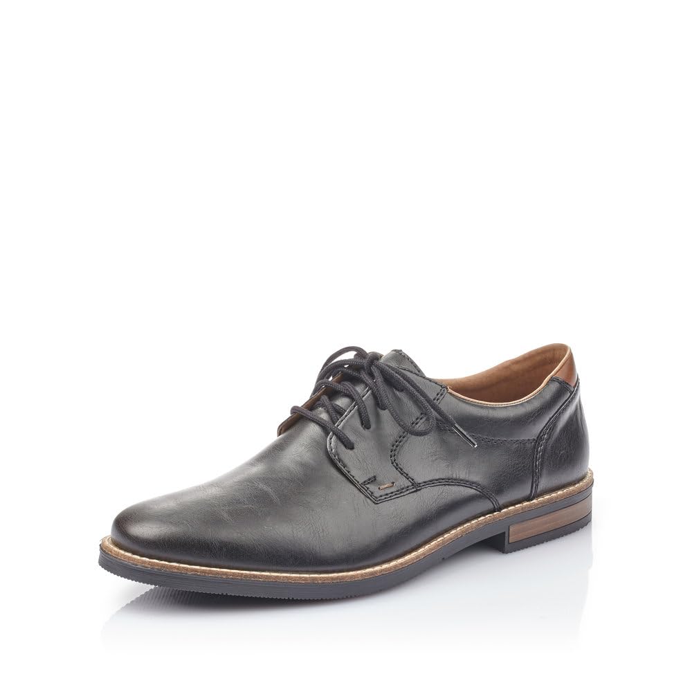 Rieker Herren Low-Top Sneaker 13500, Männer Halbschuhe,Freizeitschuhe,Turnschuhe,Laufschuhe,straßenschuhe,Strassenschuhe,schwarz (00),42 EU / 8 UK