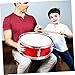 Kisangel Marching Snare Drum Creative Musical Instrument Kit with Drumsticks Drum Belt and Ceremonial Gloves for Young Musicians Marching Bands