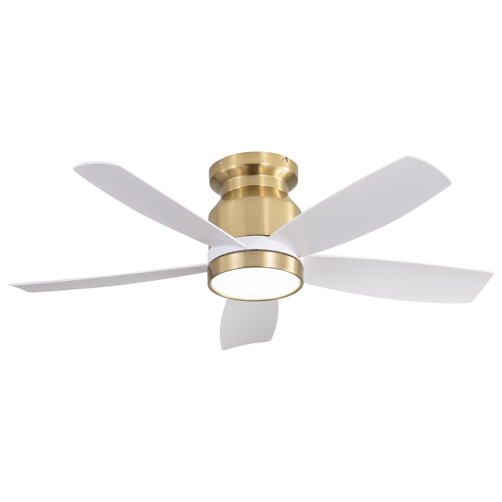 扇風機　ブラント　what not bush de brunt ワットノット Amazon.com: POPFAN 42 Inch Flush Mount Ceiling Fans with 5