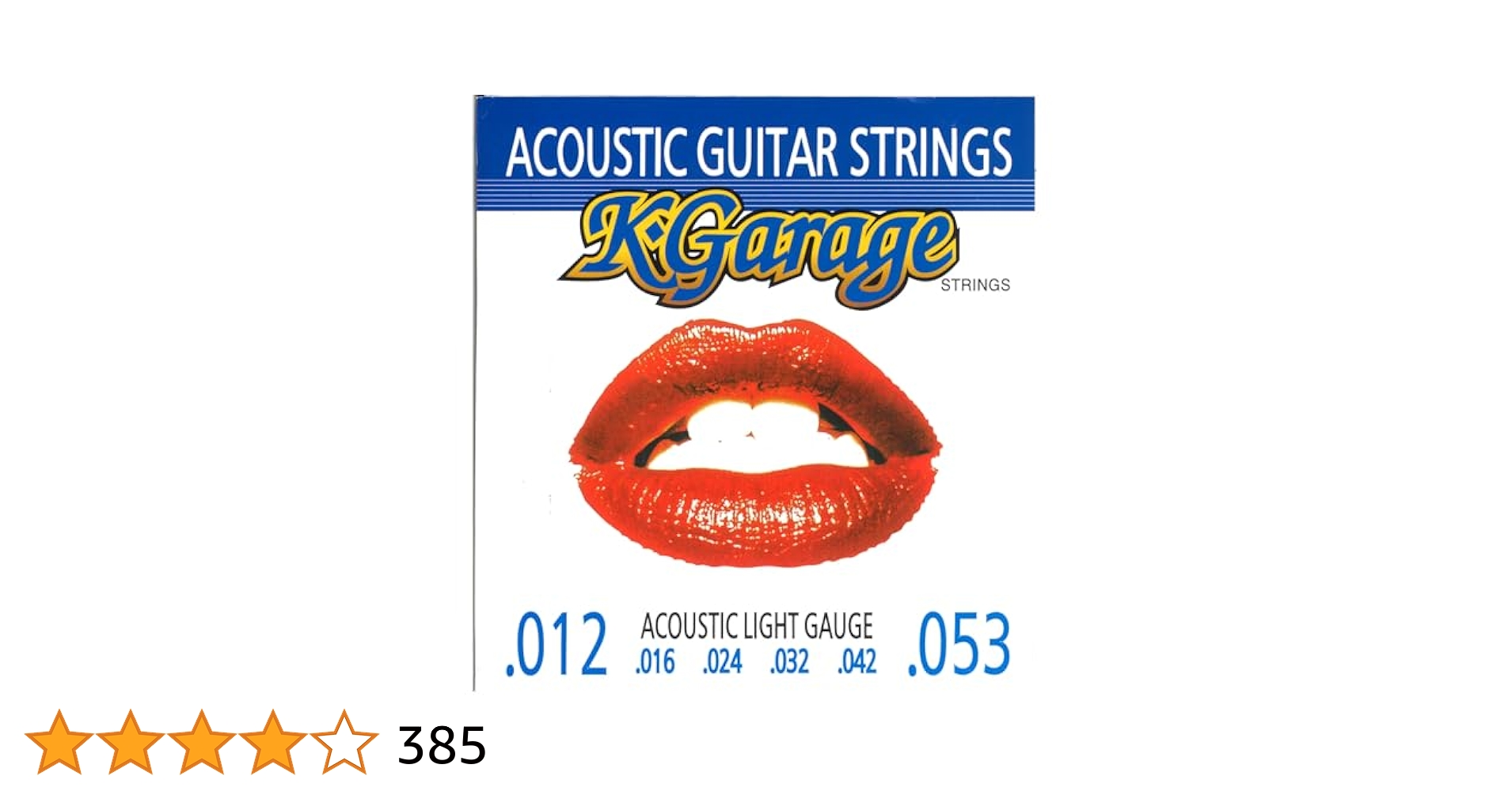 Amazon.co.jp: K-GARAGE アコギ弦 A/G .012-.053 ライトゲージ
