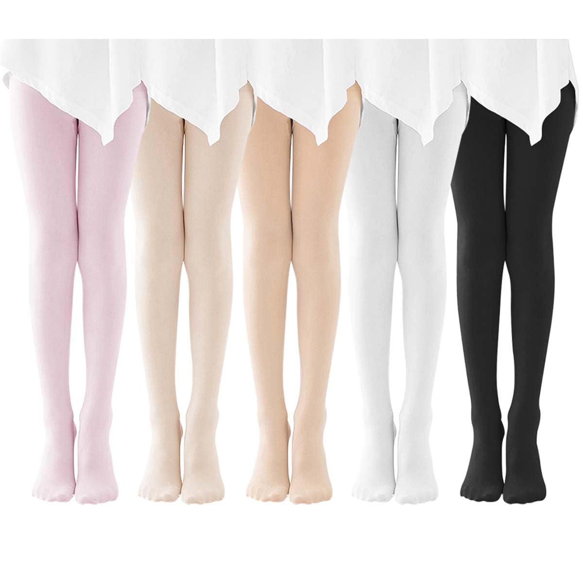 Collants Fille Dora Explorer - Blanc, Nylon, Taille 7-9 Ans, Neuf Sous Licence, Livraison Offerte USA