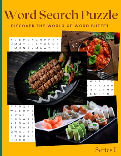 Word Search Puzzle: Discover the World of WORD BUFFET | Series I | Color Version | 102 Pages | With Answer Key |