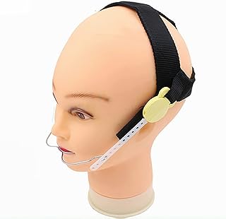 oiakus Orthodontic High Pull Head Caps, External Jaw Traction Device, Fully Adjustable Face Arch Orthodontic Cap, Suitable for Ground Cover, Reverse Jaw.