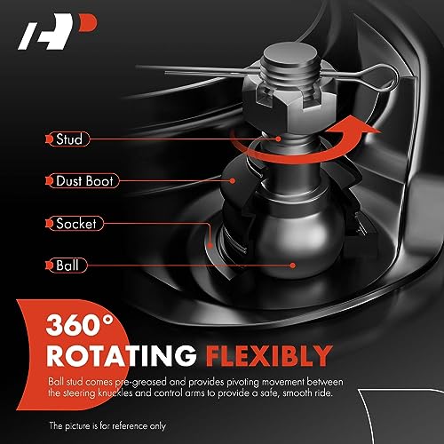 A-Premium 2 x Front Upper Control Arms, with Ball Joint & Bushing, Compatible with Ram 1500 2011-2018, 1500 Classic 2019-2024, Dodge Ram 1500 2009-2010 - Image 5