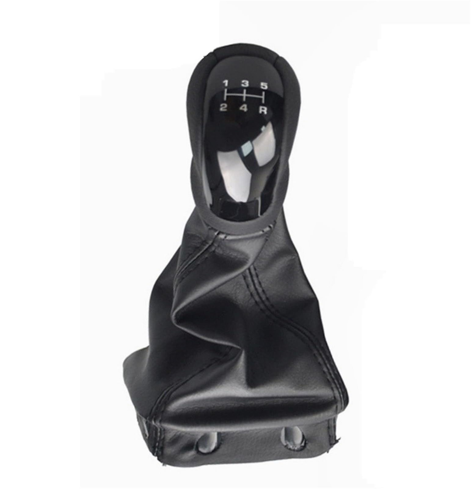 Gxqklsu 5 Speed Gear Shift Knob Compatible With Benz W168 A Class 1997-2004 5 Gear 6 Speed Car Shift Gear Knobs With Gaitor Gear Lever Tuning(5 Speed)