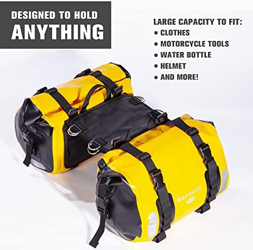 WILD HEART Waterproof bag Motorcycle saddlebags 40L Tank bag Motor Side bags