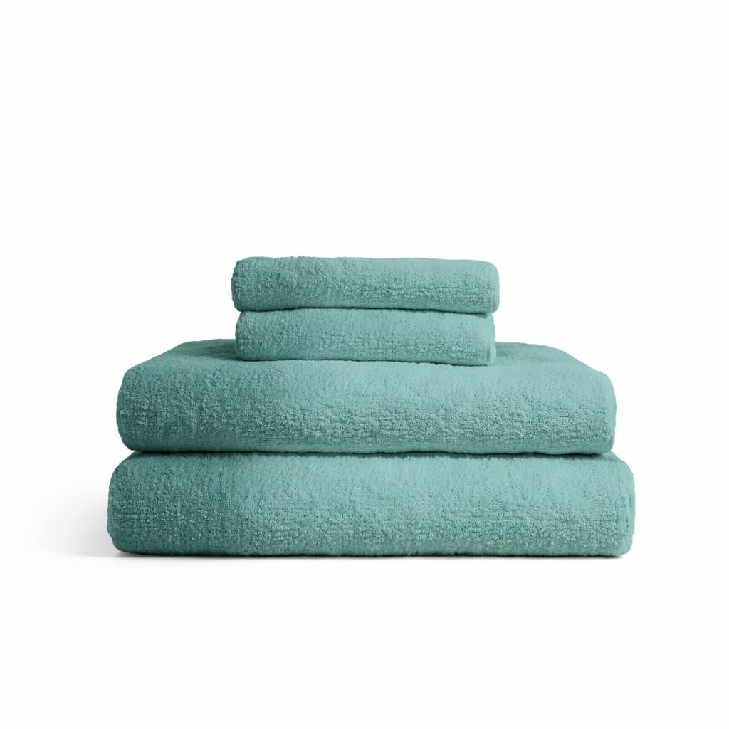 TRAMAS Premium 700 g 4er-Set Handtücher, 100% Baumwolle, 2 Handtücher