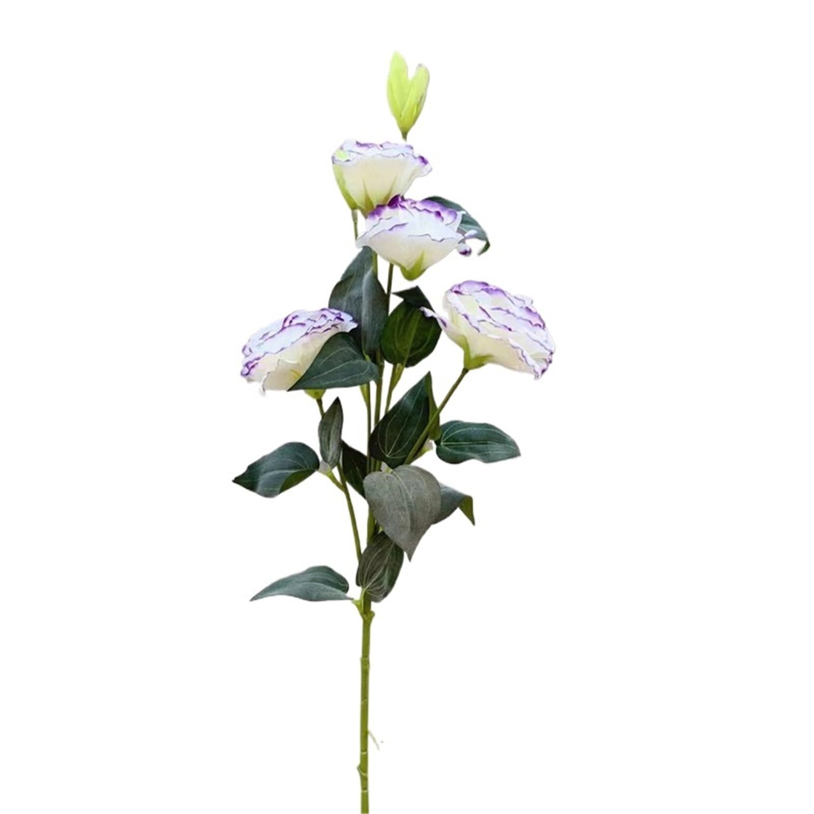 LuoAXINN Artificial Flower Branches Bouquet Artificial Flower Silk Lisianthus Home Party Wedding Table Decoration Fake Rose Arrangement(Color6)