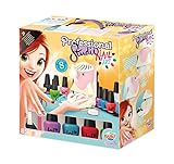 pedicura infantil A partir de los 8 años. Buki France- Professional Studio Nail Art Juego Salón de Manicura, Multicolor (5404)
