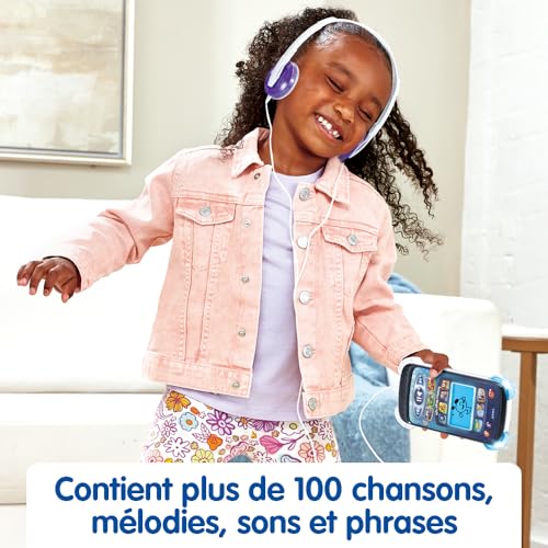 VTech Baladeur Magic Baladeur Musical Enfant avec Casque Audio Écran Rétroéclairé Effets Lumineux Musiques et Jeux Éducatifs Cadeau Enfant de à Contenu en Français - vue 5