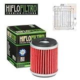  FILTRO DE ACEITE PARA MOTOR HIFLO HF141 PARA YAMAHA YZF R125 2014