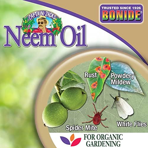 Bonide Captain Jack's Neem Oil, 32 oz Ready-to-Use Spray, Multi-Purpose Fungicide, Insecticide and Miticide for Organic Gardening — view 9