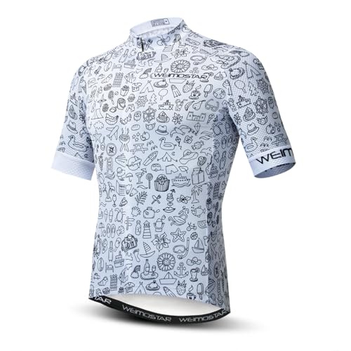 Maillot de cyclisme pour homme anti-transpiration pour éviter le froid en haut des cols sur route