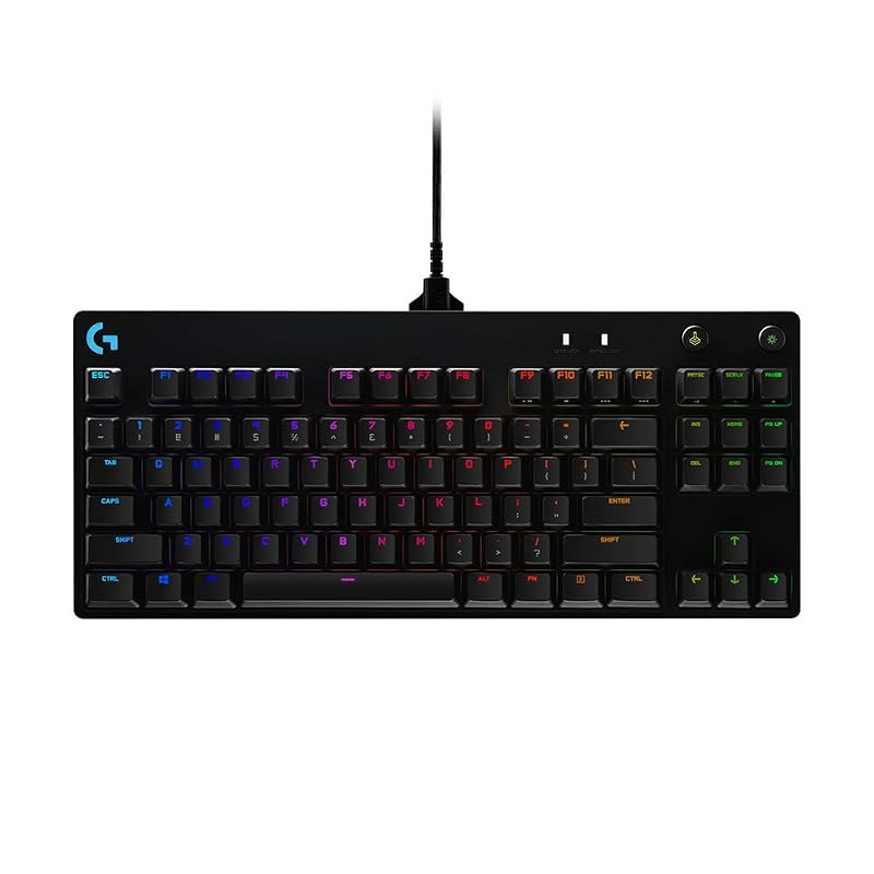 Logitech G PRO TKL — spazio libero per il mouse nei tornei
