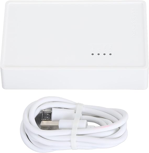 Pssopp 480Mbps Print Server, USB 2.0 Wireless Printer Server with LAN Bridge, MultiUser Support and Easy Setup for Home Office