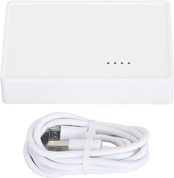 USB Wireless Print Server, Transform USB Printer to Wireless with 480Mbps USB2.0 and 100Mbps LAN Bridge, Supports 4 Printers via USB Hub for Wins OS X