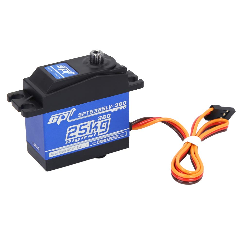 1500μs 330hz 360 ciągły obrót 360 25 KG serwo cyfrowe RC robot serwo ciągły obrót serwo 360 stopni serwo 360 stopni serwomotory 360 stopni serwomotory najlepsze serwo