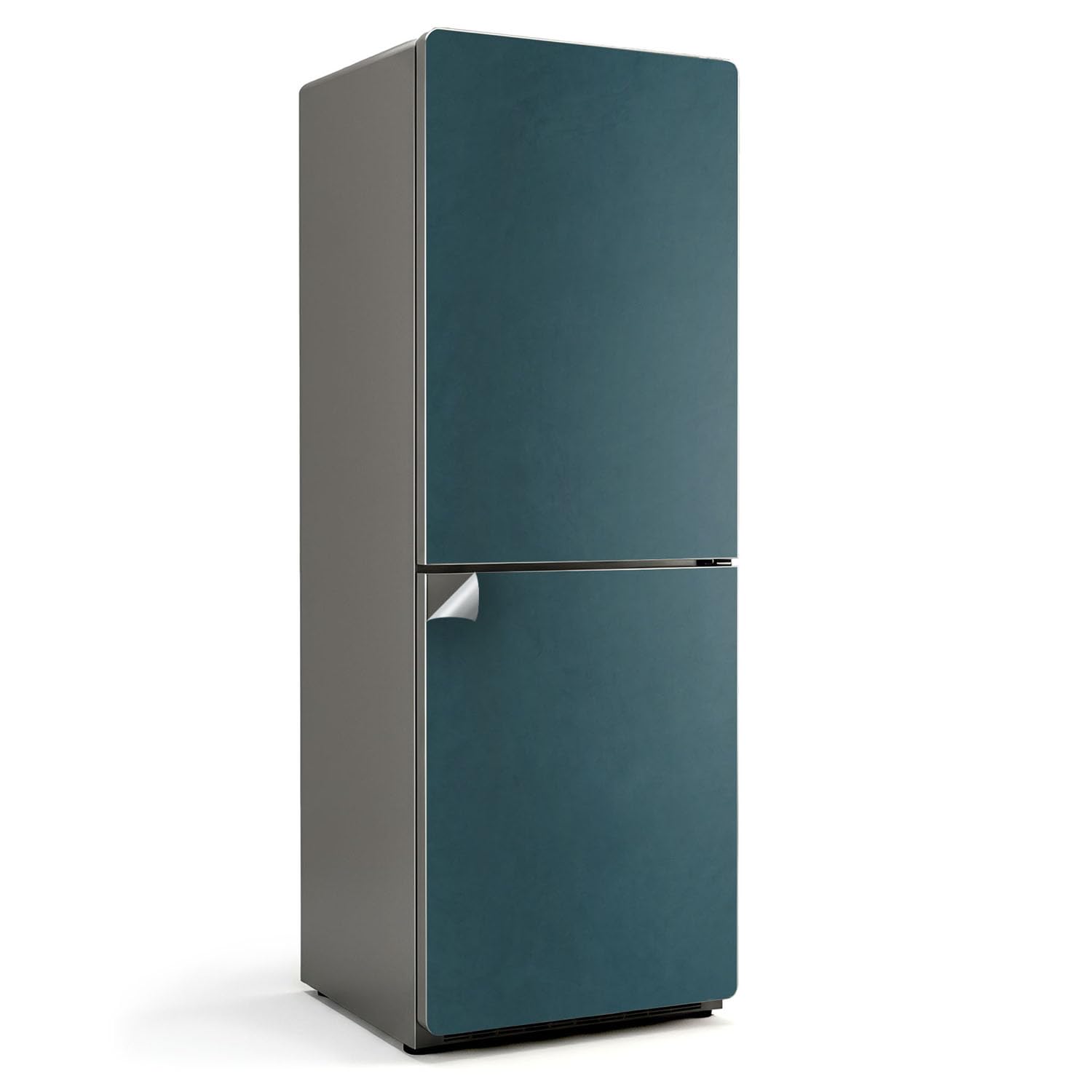 Decoración para cocina elegante con vinilos para frigorífico de fácil aplicación en color verde