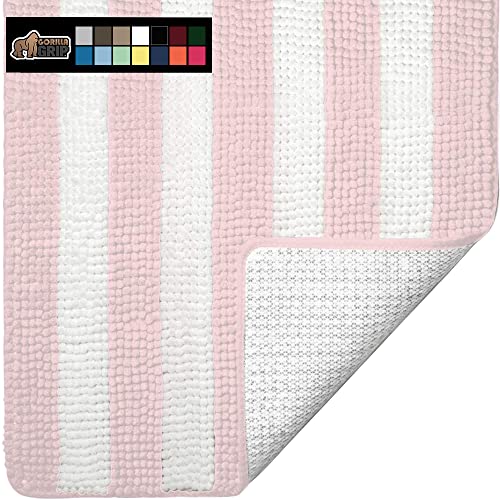 The Best Bath Rugs Striped