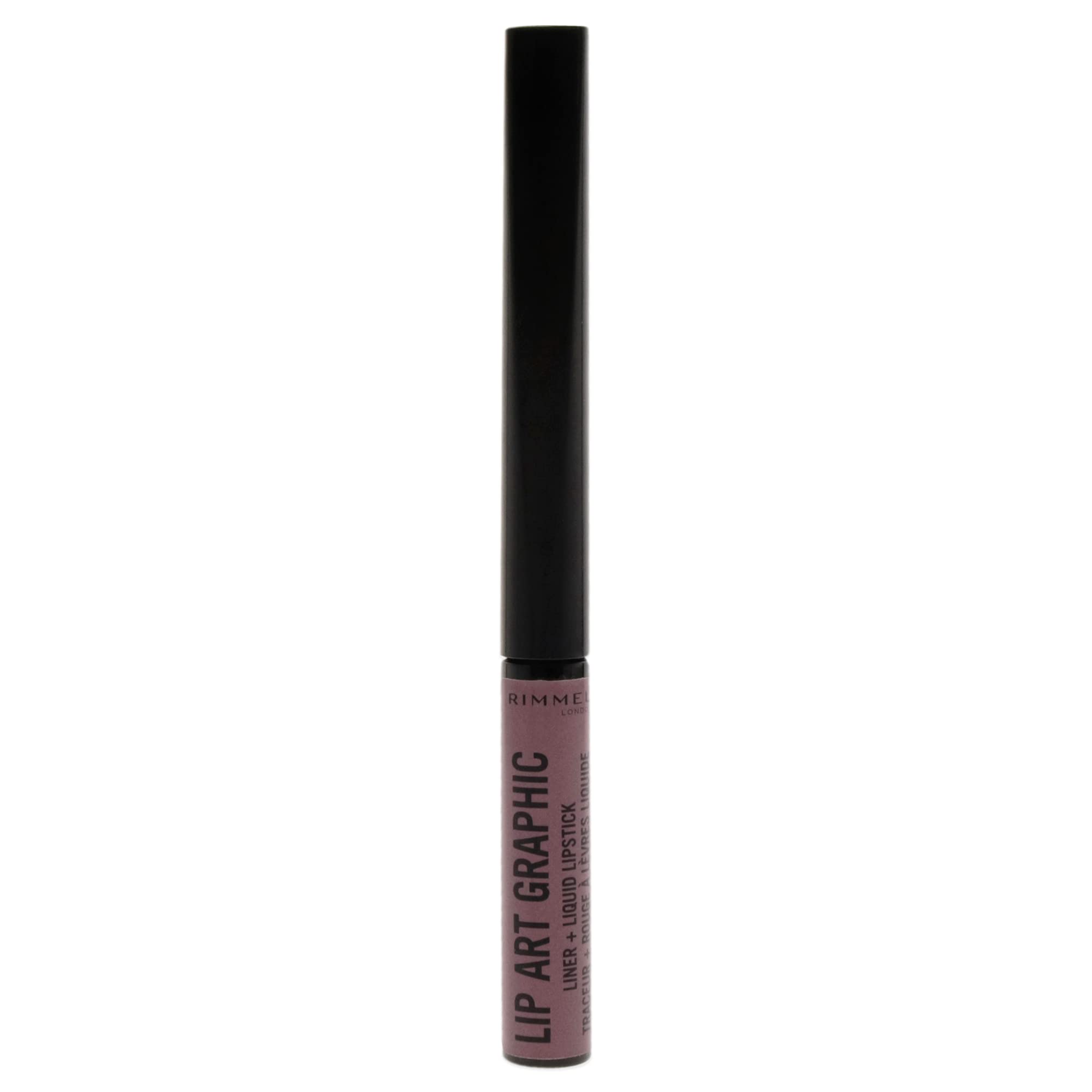 Rimmel London Lip Art Graphic - 220 Vandal Lipstick Women 0.06 oz