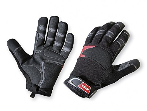 Gants de treuil WARN 88895 en Kevlar XL pour éviter les blessures de câbles aux mains