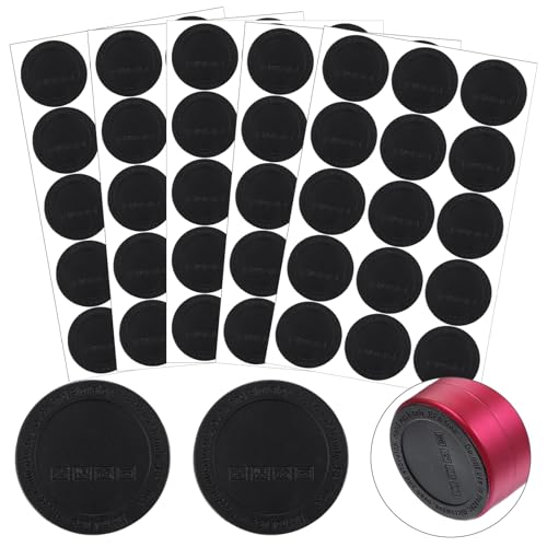 wutfuooo 75Pcs Rubber Bottoms for Sublimation Tumblers Protective Anti-Slip Silicone Bottoms with Adhesive for Skinny Tumblers Thermal Bottle Mason Jars (2.2in)