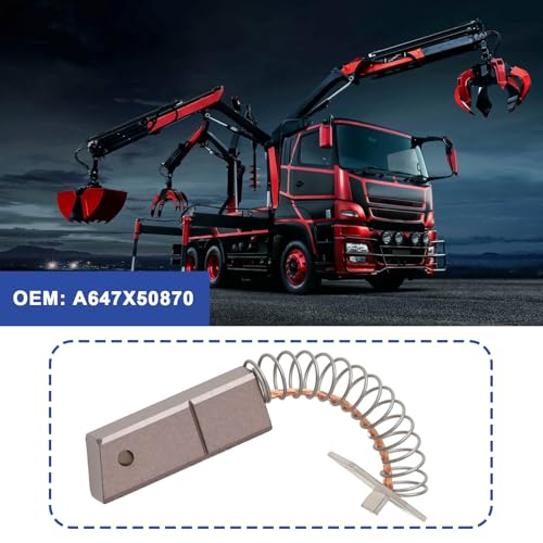 SG Store Metall-Lichtmaschinen-Bürste, A647X50870, 23 x 8 x 5 mm, kompatibel mit Mitsubishi IR IF, 4 Stück