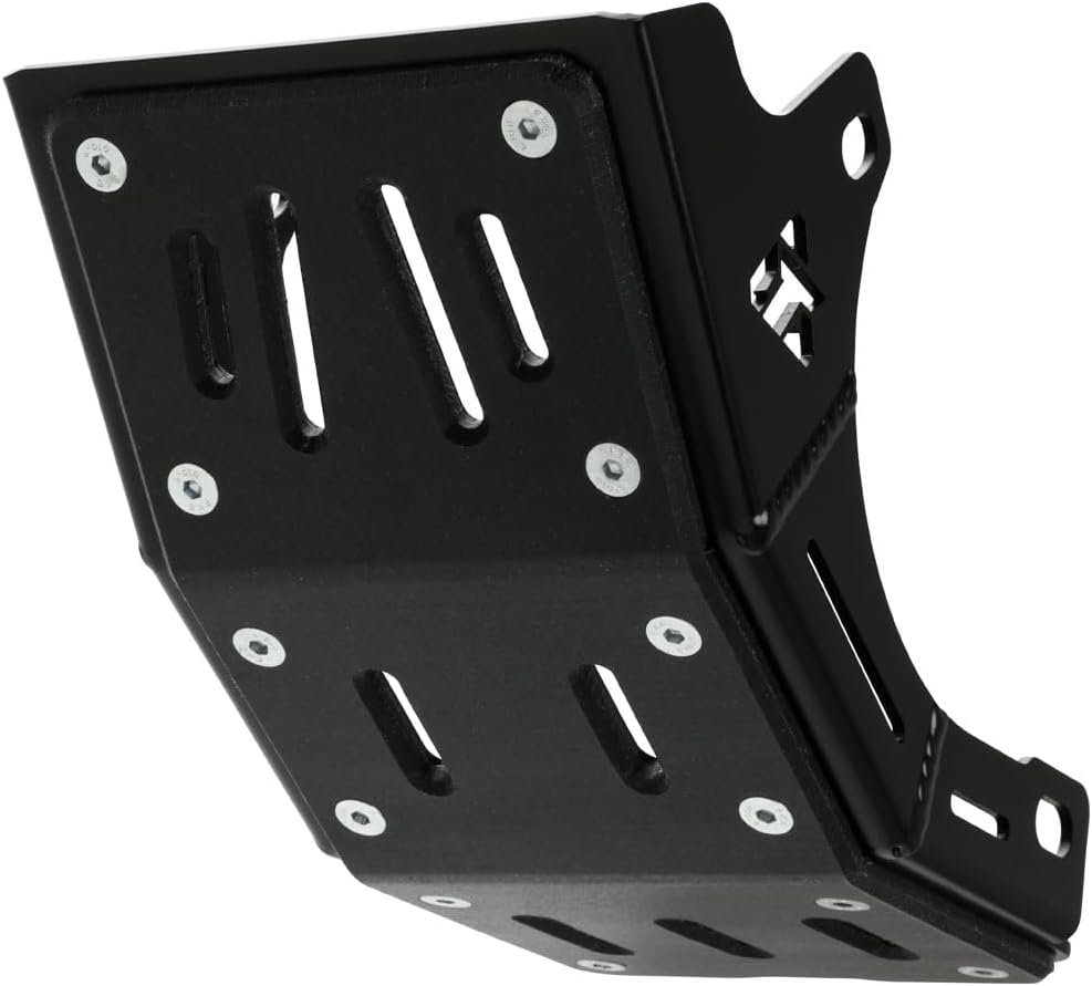 Tusk Quiet Glide E-Motorcycle Skid Plate Heavy-Duty Aluminum and UHMW Construction Motorcycle Engine Protection with Linkage Guard Black Compatible with SURRON Sur-Ron Light Bee X 2018-2025