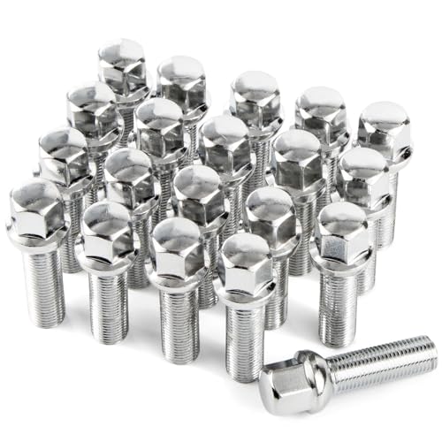 20 Radschrauben Radbolzen I M14x1,5x28mm I Kegel Kegelbund SW 17mm