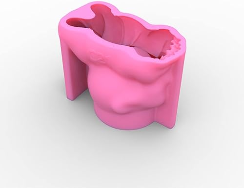 Miniatura 5 de appuivbt Moldes de maceta de hormigón Frog Boy,Molde de candelero de silicona,Molde de arcilla de cemento para macetas suculentas