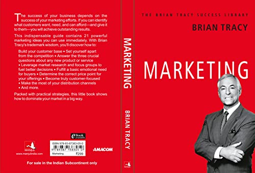 Image of Marketing: The Brian Tracy Success Library