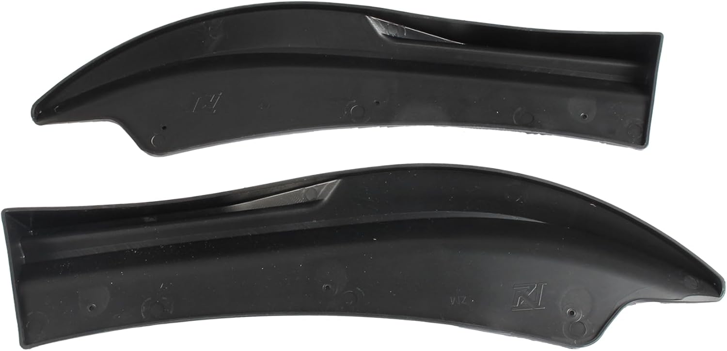 Rear Bumper Spoiler Lip Diffuser Splitter Protector Fit for Dodge Charger SRT, R/T 392, GT, Daytona, Scat Pack 2015-2023, Rear Bumper Side Apron Spat Valance Accessories (Carbon Fiber Style)