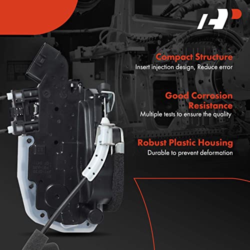 Image of A-Premium Door Lock Latch Actuators Compatible with Nissan Juke 2011-2017 Sport Utility Front Driver and Passenger Side 2-PC Set