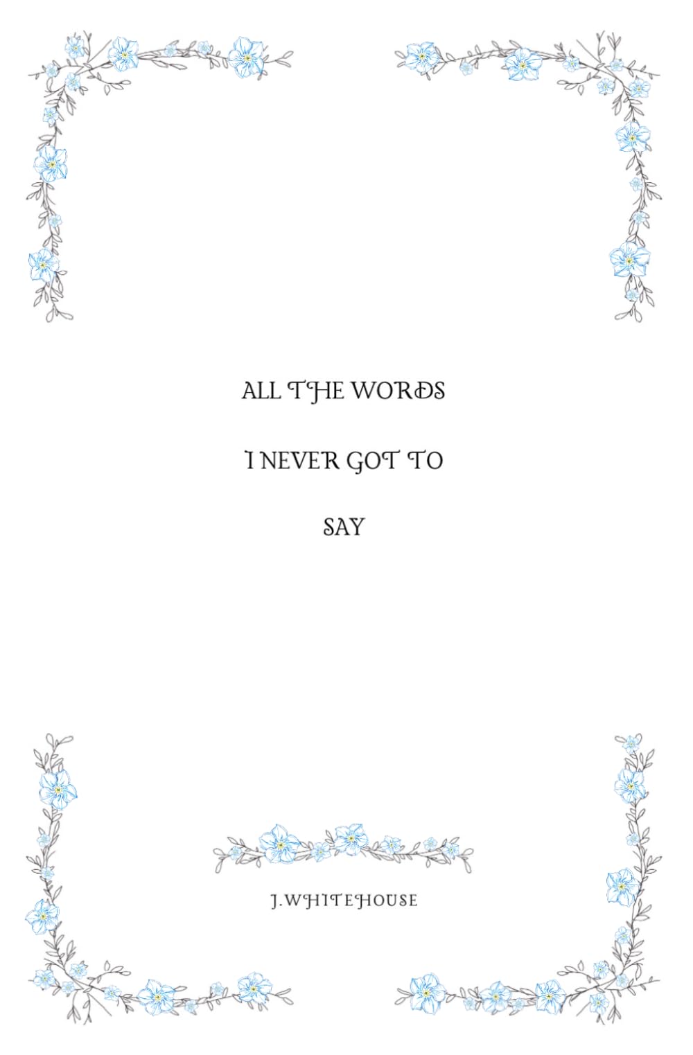 All the words I never got to say