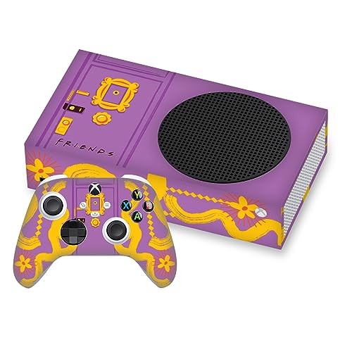 Autocollant Xbox Series S Head Case Designs Friends pack console manettes