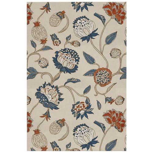 Tableau decoration murale salon brique beige rouge grand format poster mural moderne