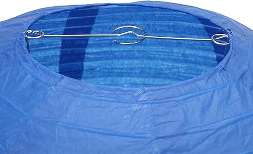 Miniatura 3 de Linternas de papel japonesas chinas de 16 pulgadas, 5 paquetes (amarillo, 16 pulgadas)